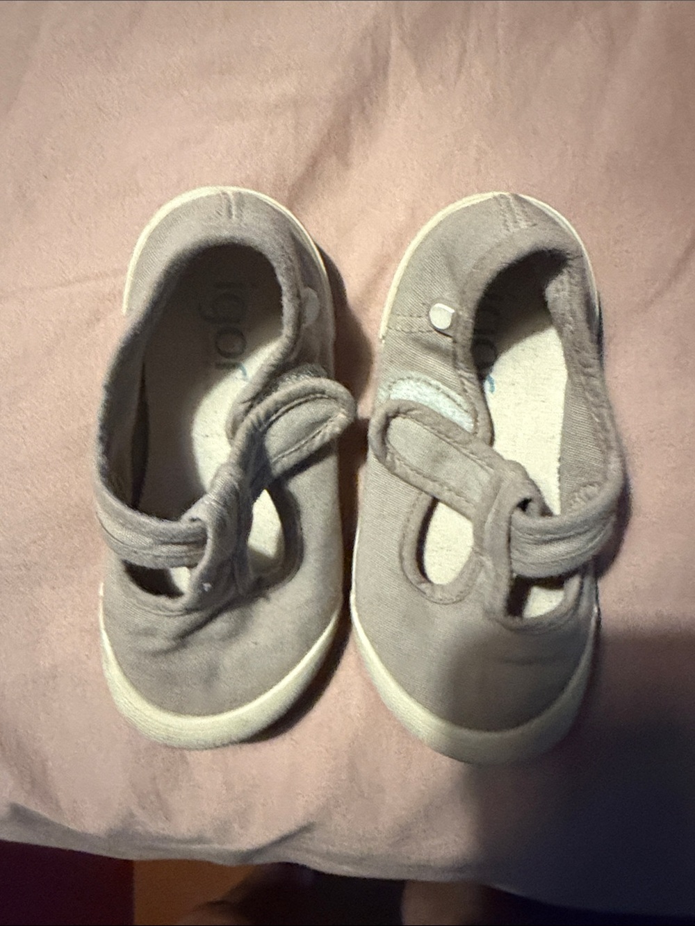 Igor Grey Mary Jane Walker Shoes for Baby